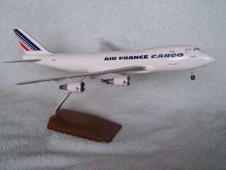AIR FRANCE BOEING 747 400 CARGO DESK MODEL SKYMARKS  