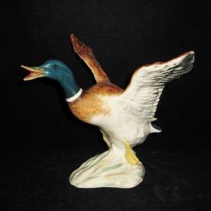 Vintage Beswick Mallard Duck Flying, England #749  