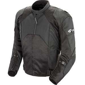  Joe Rocket Radar Dark Leather Jacket   48/Black 