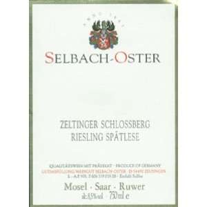 2007 Weingut Selbach Oster Zeltinger Schlossberg Riesling Spatlese 