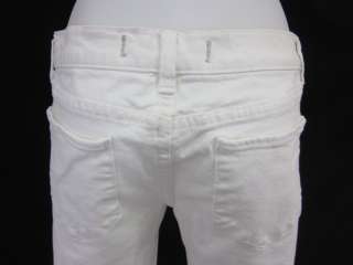 DENIM INK White Bootcut Denim Pants Jeans Sz 27  