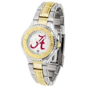  Alabama Crimson Tide Competitor Ladies Watch with Two Tone Band 