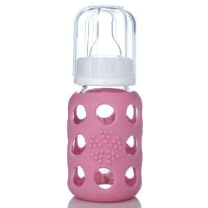  mini WeeGo Glass Bottle   4oz.   Pink Baby