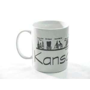  White Kansas City City Strips Coffee Mug