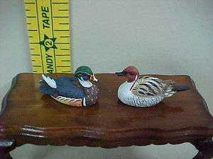 Duck Decoys (2) # T8524   Dollhouse Miniature  