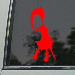  Soul Eater Red Decal Maka Albarn Truck Window Red Sticker 