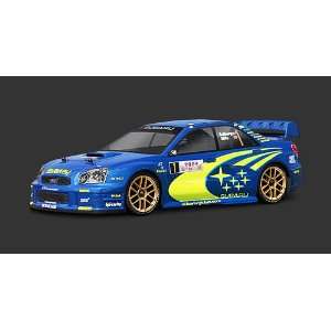  HPI Racing 2004 Subaru Impreza WRC Clear Body: 200mm: Toys 
