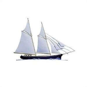  30 Schooner Weathervane Finish Rooftop Black