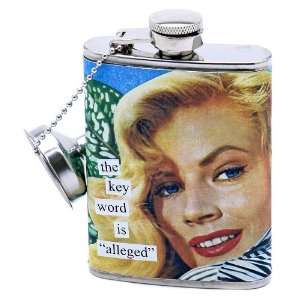  The Key Word is Alleged Hip Flask