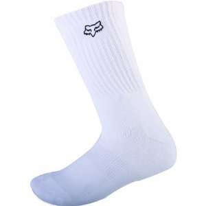   Racing Crew Mens Sports Wear Socks   White / Small/Medium: Automotive