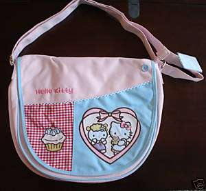 Hello Kitty Sanrio Cupcake Purse Bag Messenger Tote NEW  