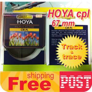 HOYA 67mm Cir PL Lens filter Circular polarizer CPL/Genuine JAPAN 