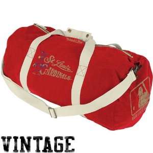   St. Louis Cardinals Red Vintage Canvas Duffel Bag: Sports & Outdoors