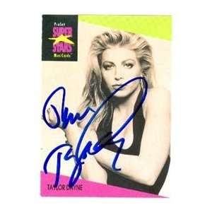 Taylor Dayne autographed trading card (ip):  Sports 
