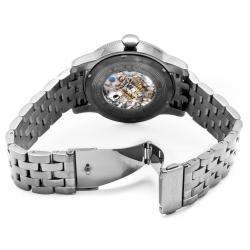 Invicta 10241 Specialty Mechanical Skeleton Tungsten Tone SS Mens 
