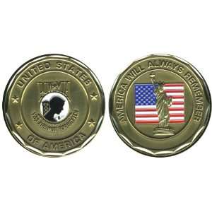  Collectible Veteran Service POW Coin 