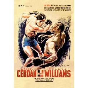 Cerdan vs. Williams 20x30 poster 