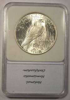 1922 D Peace Silver Dollar GEM BU   Rare Key Coin!  