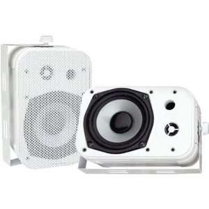    5.25 White Indoor/Outdoor Waterproof Speakers: Electronics