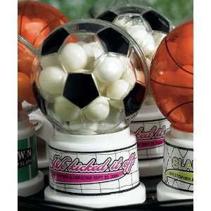  Soccer Theme Miniature Sports Gumball Machine Toys 