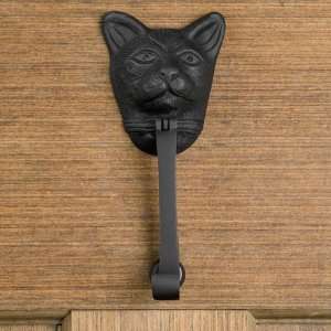 Cat Face Door Knocker   Dark Oil Rubbed Bronze