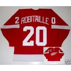 Luc Robitaille Red Wings 2002 Stanley Cup Jersey New