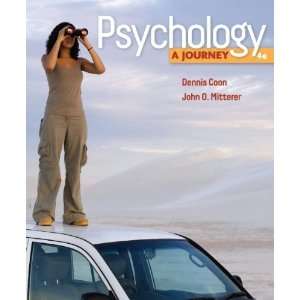   Mitterers Psychology A Journey, 4th [Paperback] Dennis Coon Books