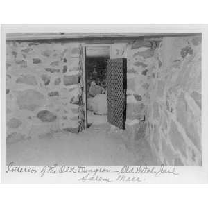   ,old witch jail,Salem,Essex County,MA,c1935,doorway
