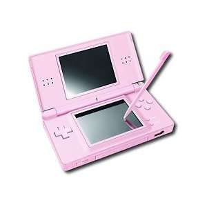 Nintendo DS Lite Coral Pink Plus Two Bonus Games, Three free 