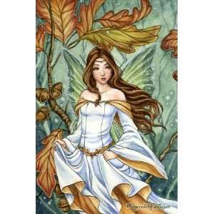  Oak Fairy by Meredith Dillman 8x10 Ceramic Art Tile with 