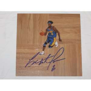 Detroit Pistons / Cleveland Cavaliers Signed Autographed Floor Board 