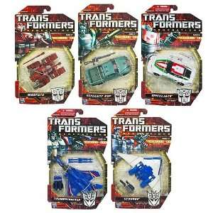   Transformers Generations Deluxe Wave 8 Set with Warpath Toys & Games