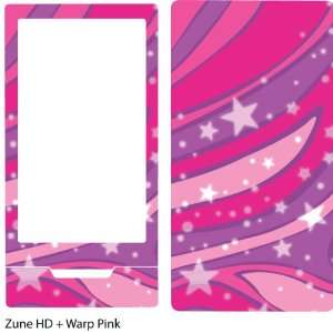  Warp Pink Design Protective Skin for Microsoft Zune HD 