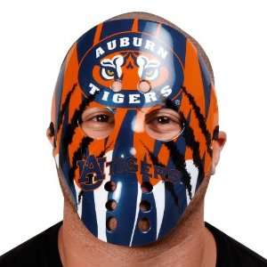 Auburn Tigers Navy Blue Orange Warface Facemask  Sports 