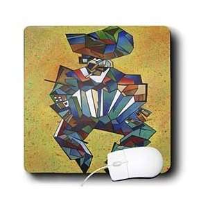 : Taiche   Acrylic Painting   Men   The Accordian Player   accordion 