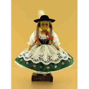  Bavarian Girl German Porcelain Doll
