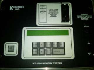   MT 2000 Memory Tester for EPROM Casino Gaming testing IGT WMS  
