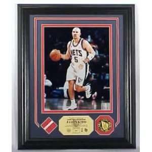 Jason Kidd 2002 NBA All Star Game Used Net Photo Mint 
