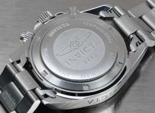 Mens Quartz Invicta Speedway Chronograph Watch Black Dial 9223 