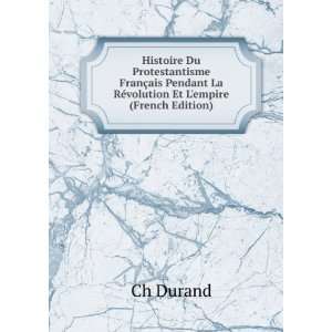   ©volution Et Lempire (French Edition) Ch Durand  Books