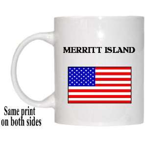  US Flag   Merritt Island, Florida (FL) Mug Everything 