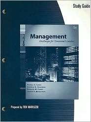Study Guide for Lewis/Goodman/Fandts Management Challenges for 