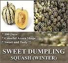 Squash seeds (Winter)*BST* Sweet & Tasty SWEET DUMPLING