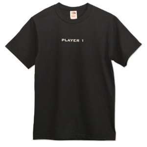   Player 1 & Player 2 T shirts (Player 1, Mens large) 