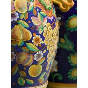 com Close up of Local Ceramic Pots, Positano, Amalfi, Campania, Italy 