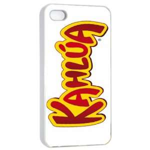  KAHLUA Logo Case for Iphone 4/4s (White) Free Shipping 
