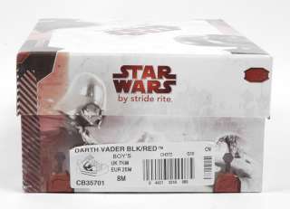 Star Wars Boys Shoes Darth Vader 8M Stride Rite NEW 044213249085 
