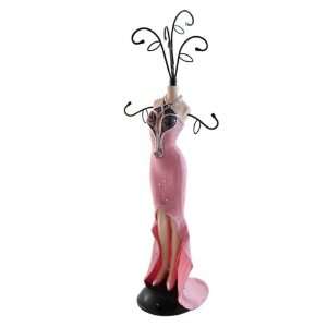  Jewelry Holder Cocktail Party Mannequin Small Pink 14in 