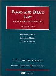 Food and Drug Law, Cases and Materials, 3d Edition, Statutory 