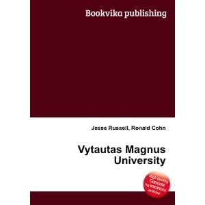  Vytautas Magnus University Ronald Cohn Jesse Russell 